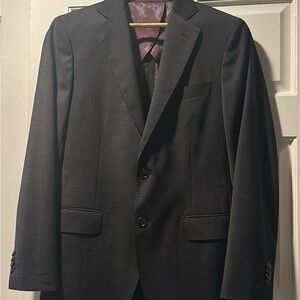 Charcoal Men's Suit-Slim